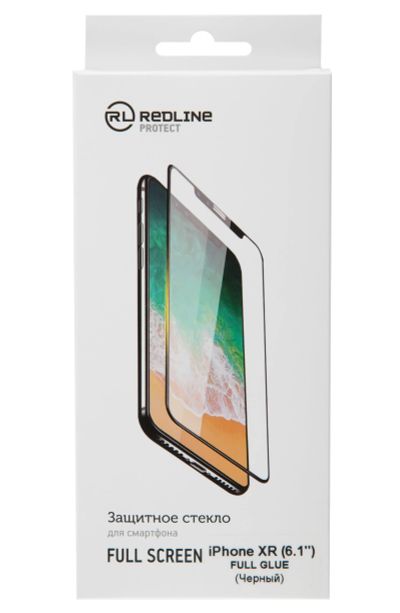 Лот: 16171141. Фото: 1. Защитное стекло iPhone XR/11 Red... Защитные стёкла, защитные плёнки