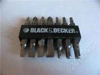 Лот: 37082. Фото: 1. Биты BLACK$DECKER. Ручной инструмент
