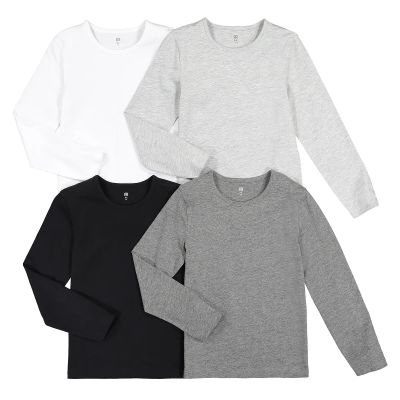 Лот: 24225766. Фото: 1. Комплект из четырех однотонных... Нижнее белье