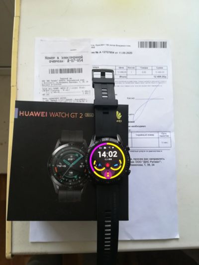 Лот: 16932390. Фото: 1. Huawei watch gt2. Смарт-часы, фитнес-браслеты, аксессуары