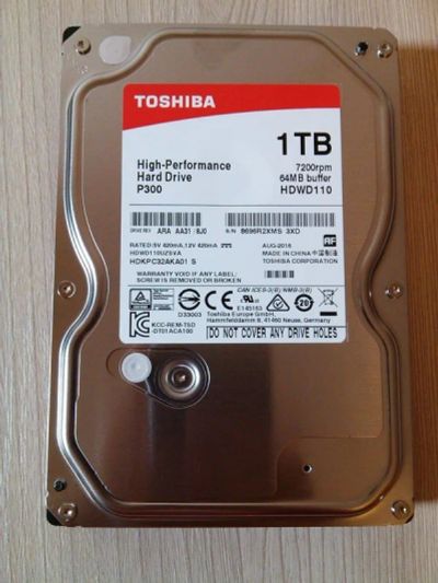 Лот: 20568535. Фото: 1. Жёсткий диск. Жёсткие диски (HDD)