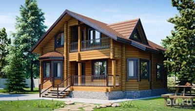 Лот: 9012753. Фото: 1. Проект дом из профилированного... Проекты, чертежи