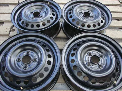 Лот: 20940792. Фото: 1. Комплект 4х100 R-15 Honda. Диски