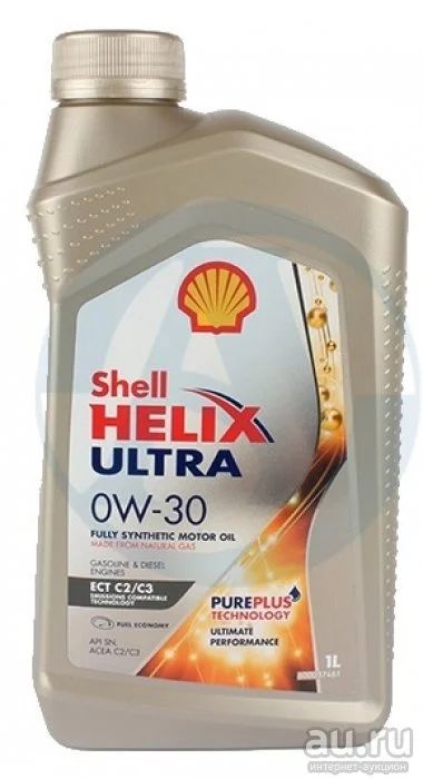 Лот: 15437241. Фото: 1. Shell Helix ULTRA ECT 0W-30 1L. Масла, жидкости