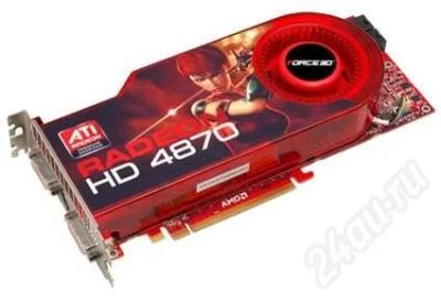 Лот: 727005. Фото: 1. Видеокарта серии Radeon HD 4870... Видеокарты