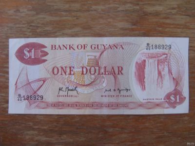 Лот: 13757437. Фото: 1. Гайана 1 доллар 1992 года. Азия