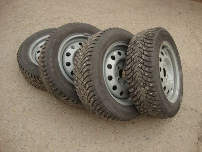 Лот: 19077403. Фото: 1. 175/65/14 Nokian ТYRES Nordman-8... Шины на дисках