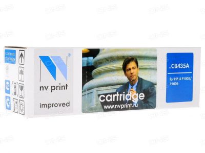 Лот: 8321479. Фото: 1. Картридж HP CB435A NV-print... Картриджи, расходные материалы