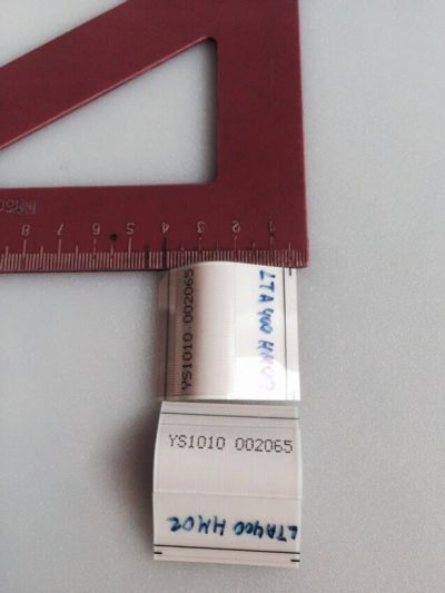 Лот: 6288374. Фото: 1. lvds шлейфы с T-con на матрицу... Запчасти для телевизоров, видеотехники, аудиотехники
