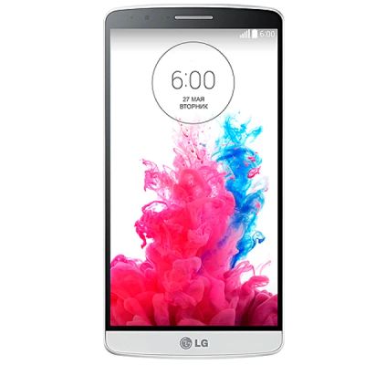 Лот: 5162338. Фото: 1. Новый LG G3 D855 16GB White Гарантия... Смартфоны