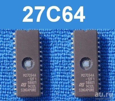 Лот: 13126533. Фото: 1. 27C64 ( M27C64 ) микросхема памяти... Микросхемы