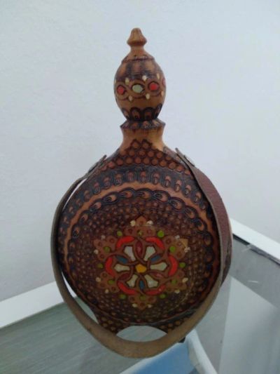 Лот: 11606904. Фото: 1. Фляжка СССР дерево. Предметы интерьера и быта