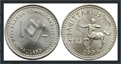 Лот: 18735085. Фото: 1. Сомалиленд 10 шиллингов 2006 Знаки... Африка