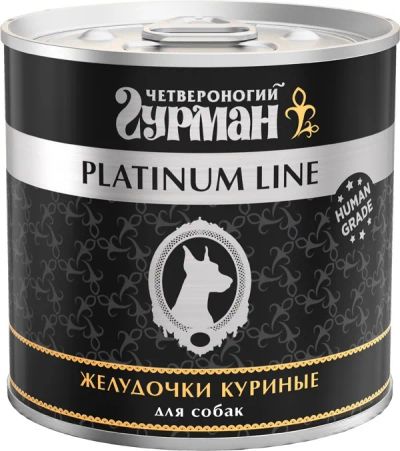 Лот: 24835619. Фото: 1. Четвероногий гурман &quot;Platinum... Корма