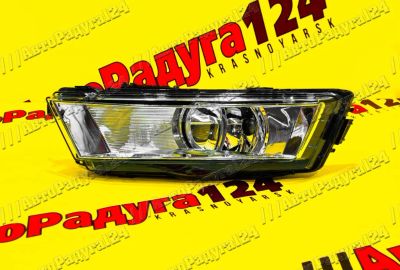 Лот: 18653967. Фото: 1. ПТФ Skoda Rapid (2013-2016) (белая... Оптика и освещение