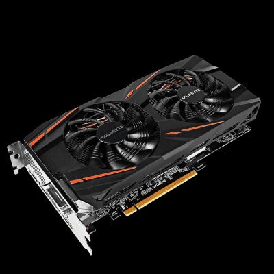 Лот: 10112791. Фото: 1. RX 580 Gigabyte RX580 8Gb GV-RX580Gaming-8Gb... Видеокарты