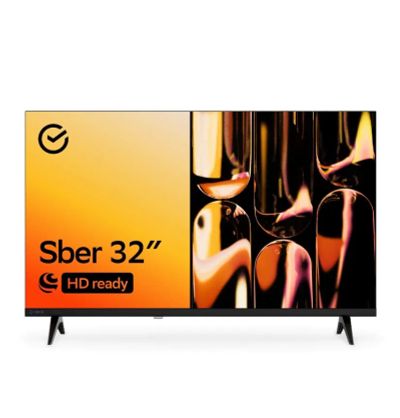 Лот: 20755433. Фото: 1. Телевизор Sber SDX-32H2120B, 32... Телевизоры
