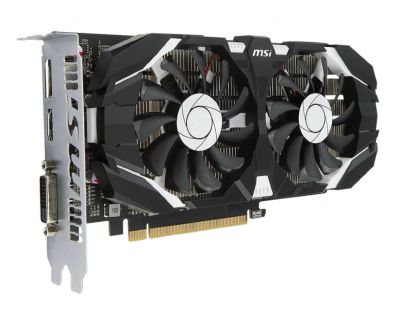 Лот: 18596842. Фото: 1. PCI-E 4096Mb GTX1050Ti MSI GTX... Видеокарты