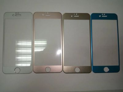 Лот: 9470519. Фото: 1. Защитное стекло для iPhone 6 Алюминиевое... Защитные стёкла, защитные плёнки