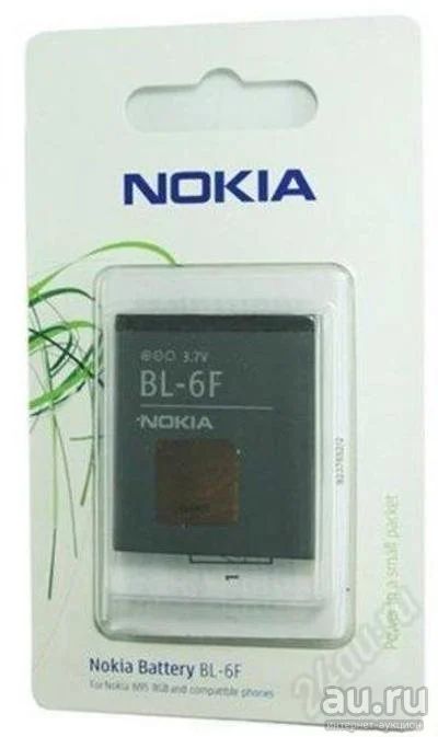 Лот: 13667908. Фото: 1. АКБ Nokia BL-6F Nokia N93, Nokia... Аккумуляторы