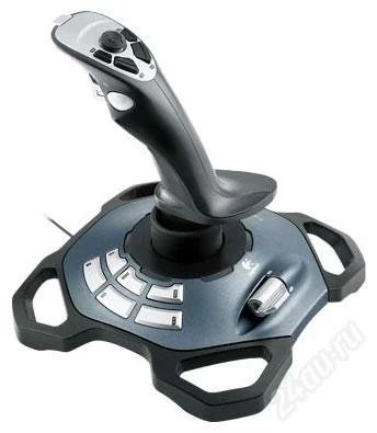 Лот: 1690111. Фото: 1. джойстик logitech force 3d pro. Рули, джойстики
