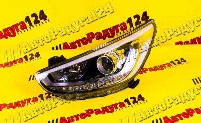 Лот: 18645108. Фото: 1. Фара Hyundai Solaris (2011-2014... Оптика и освещение
