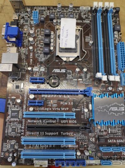 Лот: 14333745. Фото: 1. ASUS P8Z77-V LX. Материнские платы