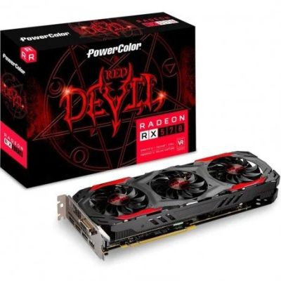 Лот: 16054367. Фото: 1. Видеокарта PowerColor Radeon RX... Видеокарты