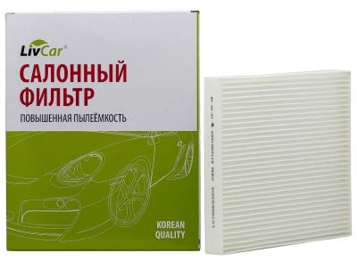 Лот: 25808639. Фото: 1. Фильтр салонный TCA-100 LivCar... Расходные материалы