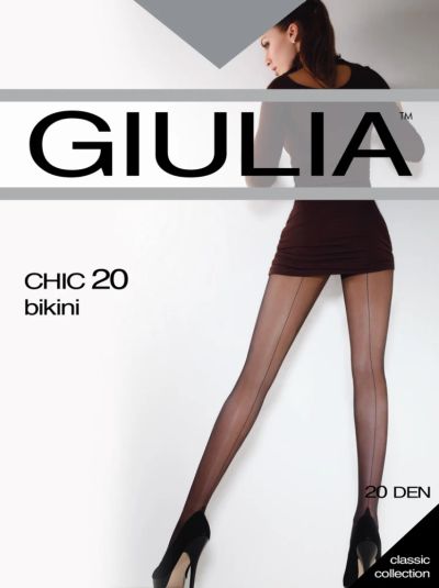 Лот: 8817772. Фото: 1. колготки giulia chic 20 nero 4. Колготки, чулки