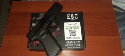 Лот: 22173724. Фото: 1. East Crane Glock 17 Gen 4 (EC-1106... Пейнтбол, страйкбол