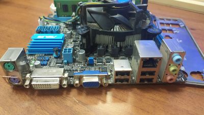 Лот: 18383488. Фото: 1. Сборка mini ITX на 1155 core i5... Комплекты запчастей