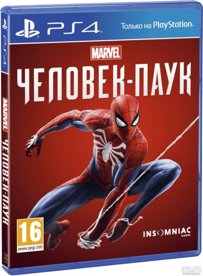Лот: 12778987. Фото: 1. Spider man (Человек-паук) PS4. Игры для консолей