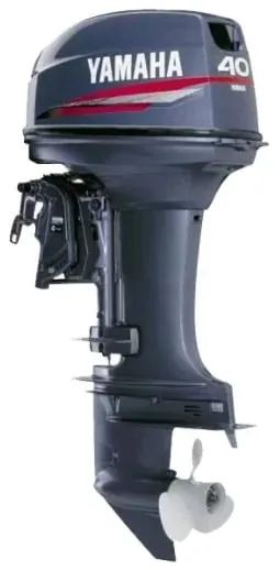 Лот: 25657475. Фото: 1. 2х-тактный лодочный мотор YAMAHA... Лодочные моторы