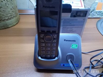 Лот: 12672556. Фото: 1. Беспроводной телефон Panasonic... Другое (смартфоны, связь, навигация)
