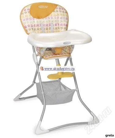 Лот: 891566. Фото: 1. Graco стол для кормления. Всё для кормления