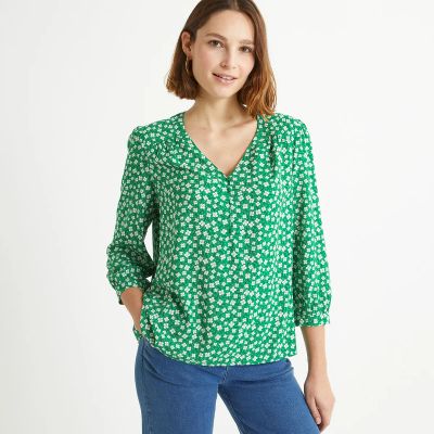 Лот: 24236052. Фото: 1. Блузка LaRedoute. Блузы, рубашки, водолазки