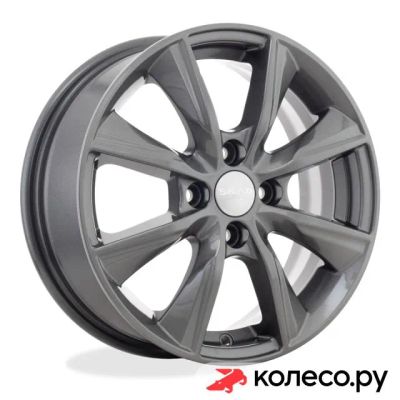 Лот: 25252823. Фото: 1. Порту 6x15/4*100 D67.1 ET35 Графит. Диски