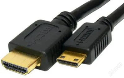 Лот: 19409305. Фото: 1. Кабель HDMI - MiniHDMI (Mini HDMI... Шлейфы, кабели, переходники
