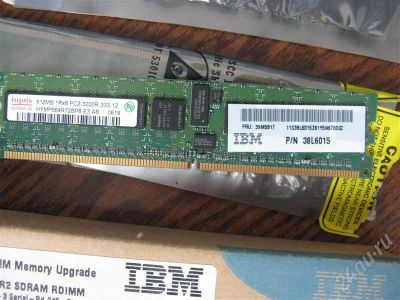 Лот: 615885. Фото: 1. DDR2 IBM hynix 512 mb PC3200R-333-12. Оперативная память