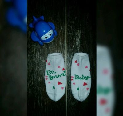 Лот: 15812727. Фото: 1. Детские носочки "I`m your baby... Носки, колготки