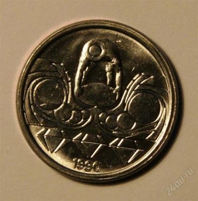 Лот: 2738695. Фото: 1. Бразилия. 10 сентаво 1990 г.(586... Америка