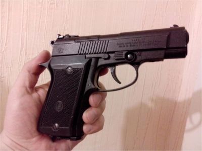 Лот: 9191075. Фото: 1. Пневматический газобалонный пистолет... Пневматическое оружие