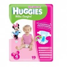 Лот: 4273880. Фото: 1. Подгузники Huggies Ultra Comfort... Детская гигиена