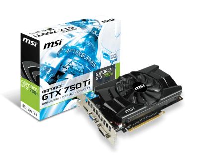 Лот: 12331327. Фото: 1. 2Gb Msi GTX 750 Ti OC. Видеокарты