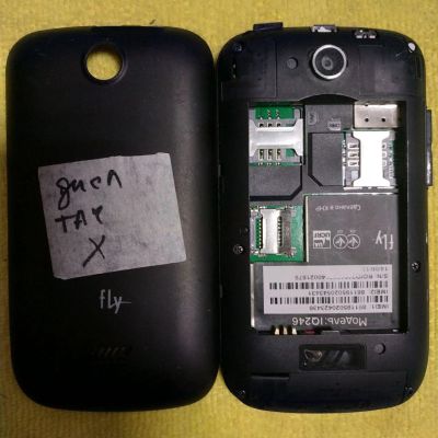 Лот: 12671299. Фото: 1. Fly IQ246. На запчасти. Принимаем... Микросхемы и платы