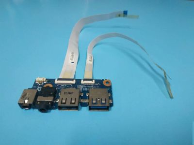 Лот: 16512547. Фото: 1. Б/У плата с разъемами USB, Audio... Печатные платы