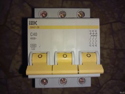 Лот: 16768232. Фото: 1. Выключатель автоматический iek... Автоматы, пакетники, предохранители