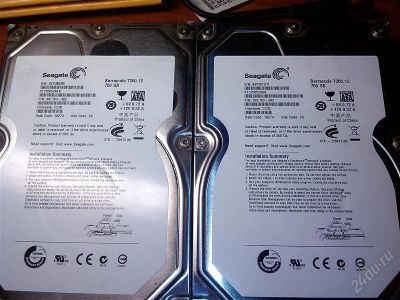 Лот: 2398140. Фото: 1. HDD Seagate Barracuda 7200.12... Жёсткие диски (HDD)