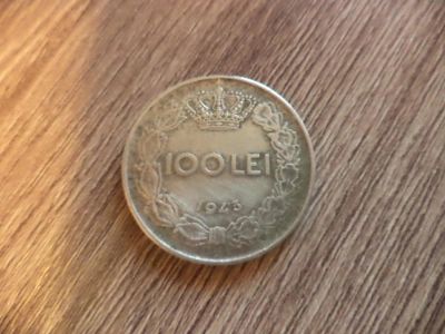 Лот: 9702875. Фото: 1. 100 лей 1943г Румыния. Европа